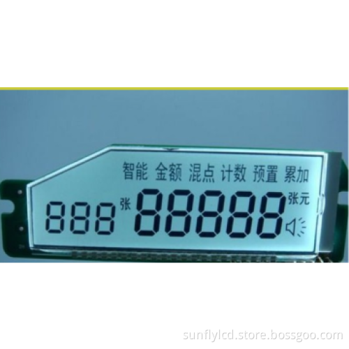 Customized TN, STN, segment LCD display module, reflective or transmissive mode